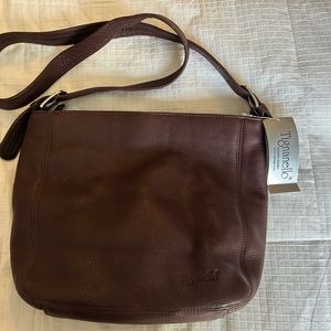 Tignanello Brown Leather handbag/crossbody